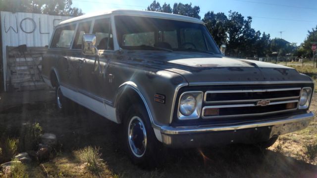 1968 Chevrolet C10 Suburban 3 door 2wd 396 bb 1968 Chevrolet Suburban C10