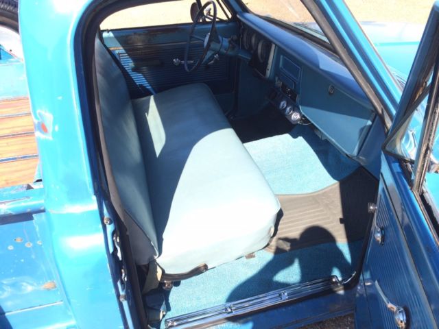 1968 Chevrolet C-10 bagged body dropped patina'd short bed shop truck - photo 12