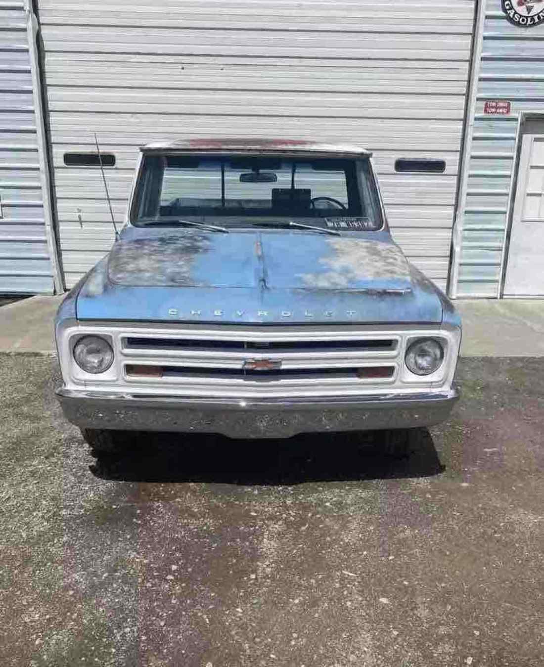 1968 Chevrolet C10/K10 Pickup Blue RWD Manual 1968 Chevrolet C10/K10