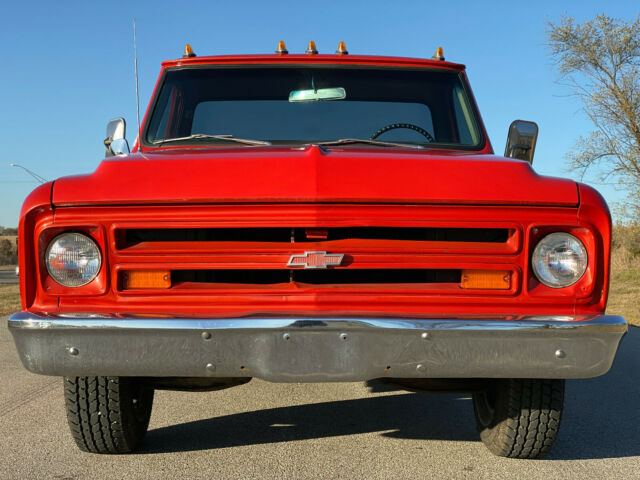 1968 Chevrolet C30 C30 366ci, 4 speed Car Hauler with Winch, Red - photo 3