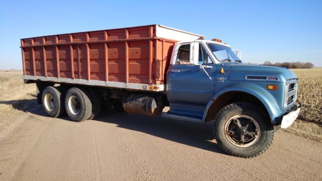 1968 CHEVROLET C60 2 TON 366 427 AIR BRAKES TAG AXLE TRUCK 5 SPEED PROJECT TRUCK 1968 Chevrolet C60