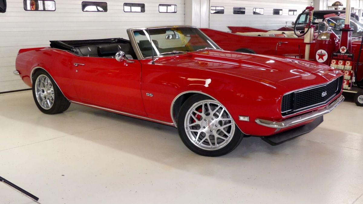 1968 Chevrolet Camaro 1319 Miles Red 2 Door Convertible 5.7 LS1 Manual 6-Speed 1968 Chevrolet Camaro