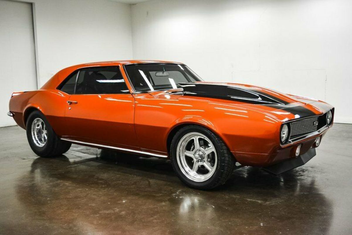 1968 Chevrolet Camaro 182 Miles Burnt Orange Coupe 582ci Dart Block BBC Manual 1968 Chevrolet Camaro