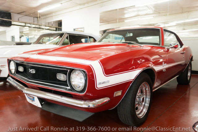 1968 Chevrolet Camaro 350 V8 4 Speed Manual Coupe Red 1968 Chevrolet Camaro --