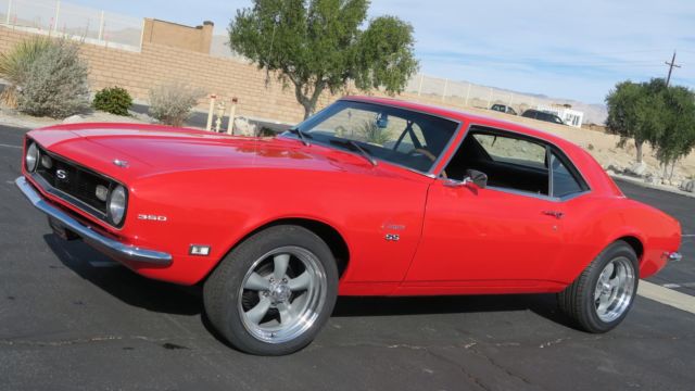 1968 CHEVROLET CAMARO 350 V8 CALIFORNIA CAR! RUST FREE! VIPER RED! P/S! 1968 Chevrolet Camaro 350 V8 CALIFORNIA CAR! RUST FREE! VIPER RED! P/S!