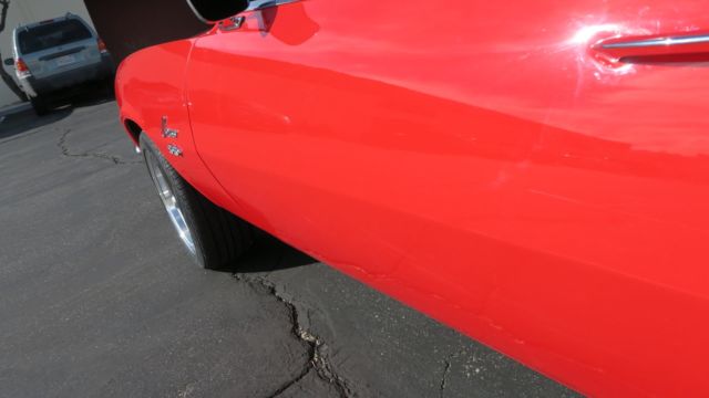 1968 Chevrolet Camaro 350 V8 CALIFORNIA CAR! RUST FREE! VIPER RED! P/S! - photo 10