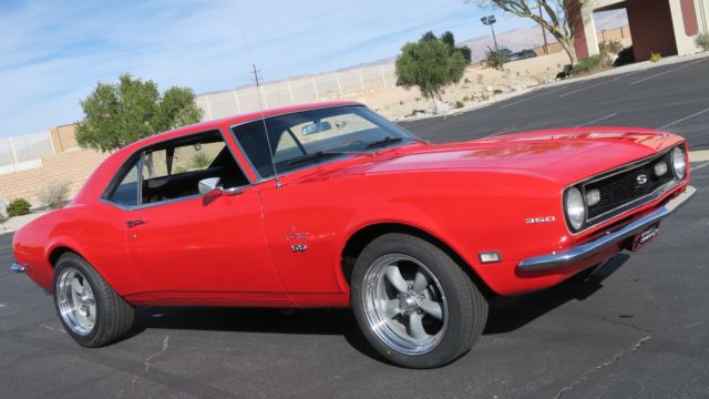 1968 Chevrolet Camaro 350 V8 CALIFORNIA CAR! RUST FREE! VIPER RED! P/S! - photo 2