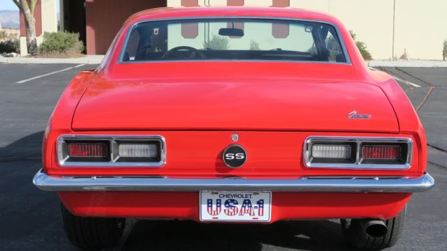 1968 Chevrolet Camaro 350 V8 CALIFORNIA CAR! RUST FREE! VIPER RED! P/S! - photo 6