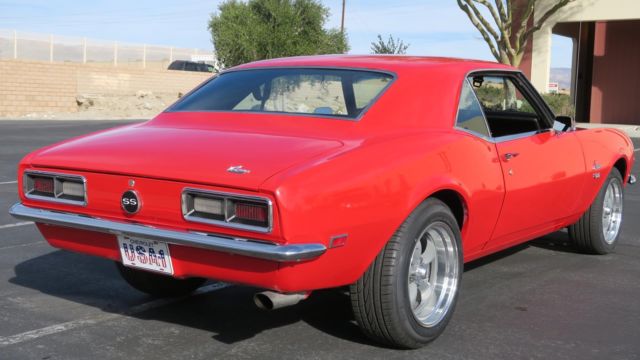 1968 Chevrolet Camaro 350 V8 CALIFORNIA CAR! RUST FREE! VIPER RED! P/S! - photo 7
