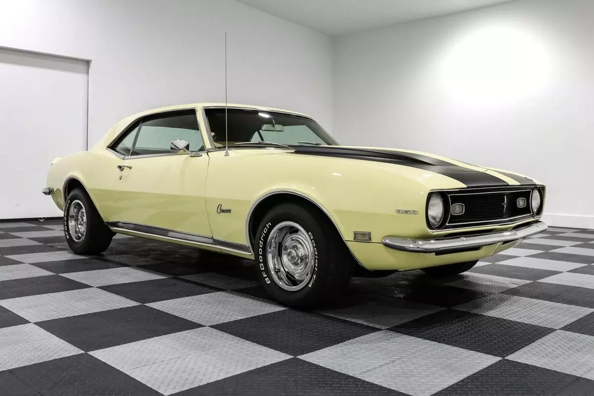 1968 Chevrolet Camaro 90884 Miles Yellow Coupe 350ci V8 Turbo 350 1968 Chevrolet Camaro