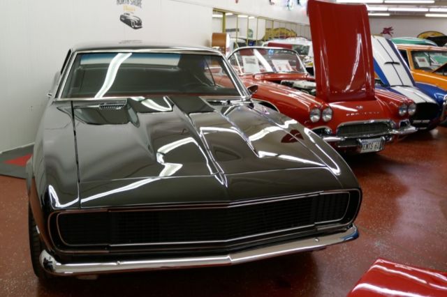 1968 Chevrolet Camaro -BLACK ON BLACK- RS Rally Sport 454-FRESH RESTO-SO - photo 2