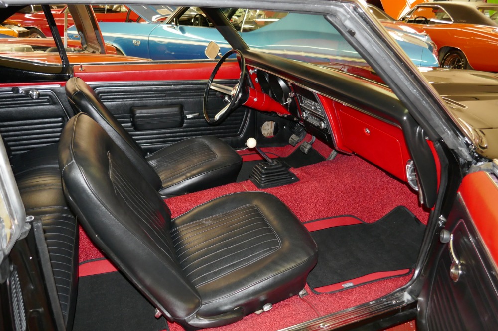 1968 Chevrolet Camaro -BLACK ON BLACK- RS Rally Sport 454-FRESH RESTO-SO - photo 5