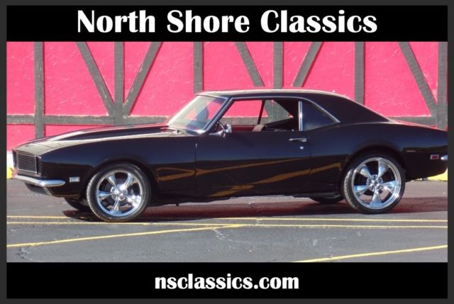 1968 Chevrolet Camaro -BLACK ON BLACK- RS Rally Sport 454-FRESH RESTO-SO