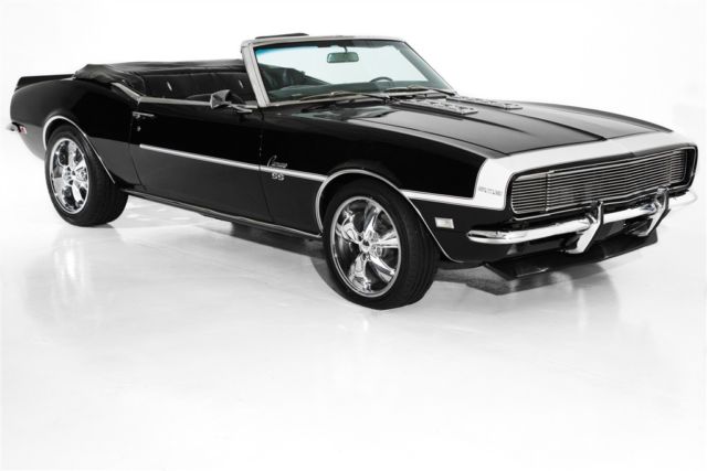 1968 Chevrolet Camaro Black Pro-Tour 502 6-Spd Convertible 1968 Chevrolet Camaro Black Pro-Tour 502 6-Spd
