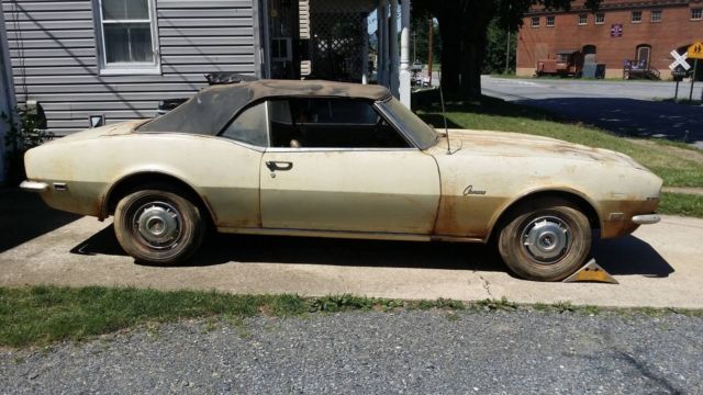 1968 Chevrolet Camaro Convertible Barn Find 1 Owner 36K Miles Original Paperwork - photo 5