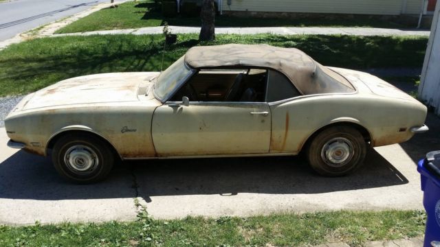 1968 Chevrolet Camaro Convertible Barn Find 1 Owner 36K Miles Original Paperwork - photo 9
