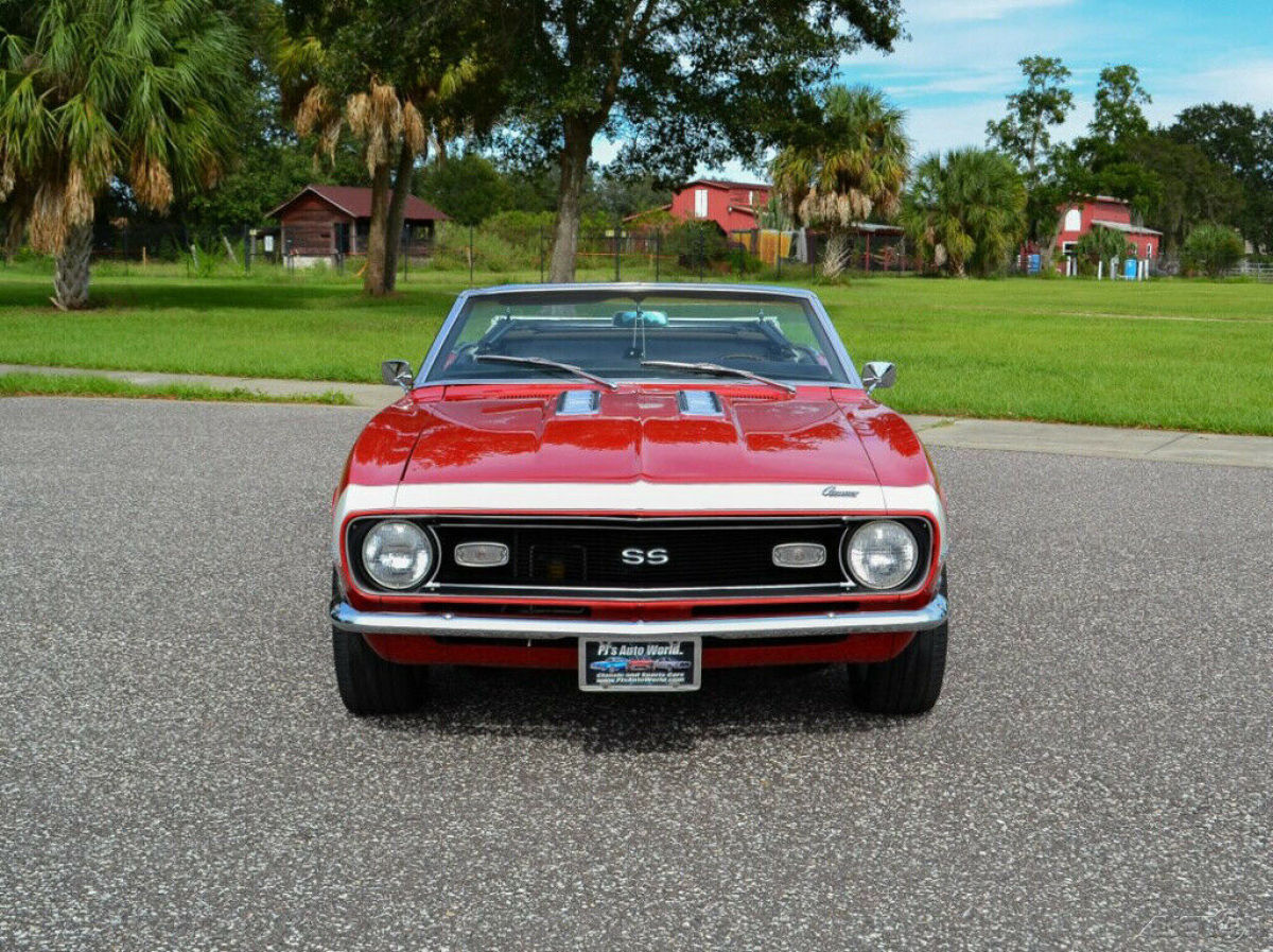 1968 Chevrolet Camaro Big Block Engine, Vintage A/C, Factory Red Car - photo 11