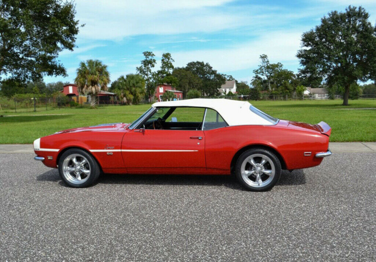 1968 Chevrolet Camaro Big Block Engine, Vintage A/C, Factory Red Car - photo 9