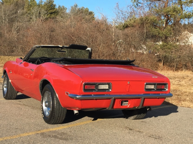 1968 Chevrolet Camaro CAMARO CONVERTIBLE MATCHING NUMBERS - photo 5