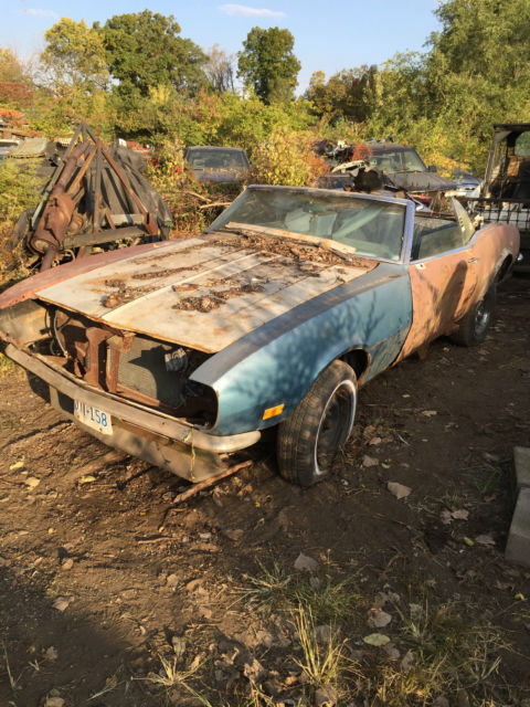 1968 Chevrolet Camaro Convertible Project Car Clear Title 1968 Chevrolet Camaro