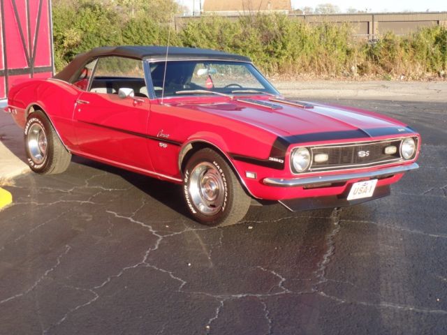 1968 Chevrolet Camaro -CONVERTIBLE SS W/ 4 SPEED-SWEET RIDE-SOUTHERN CAR - photo 11