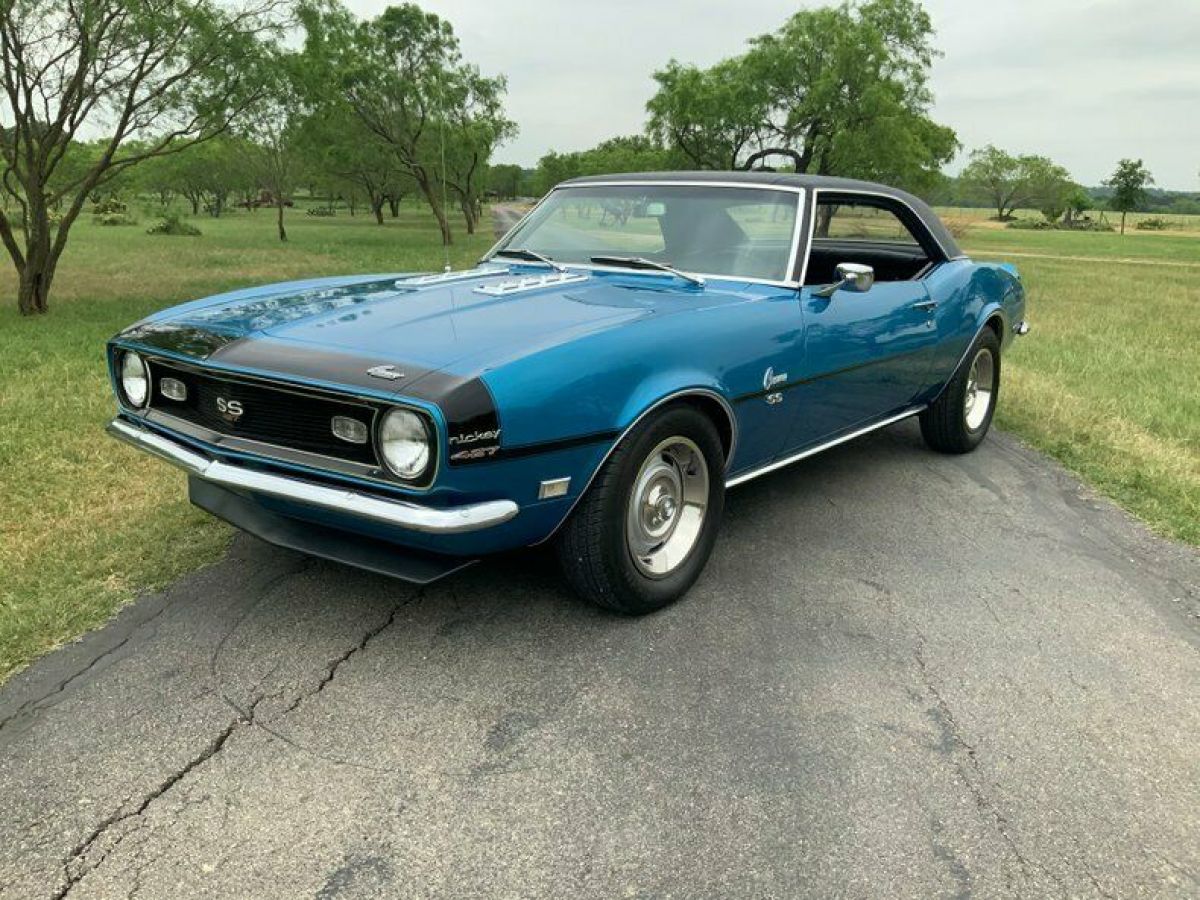 1968 Chevrolet Camaro Nickey Tribute, 427, 4-Speed 32183 Miles Lemans Blue Coupe 1968 Chevrolet Camaro Nickey Tribute, 427, 4-Speed