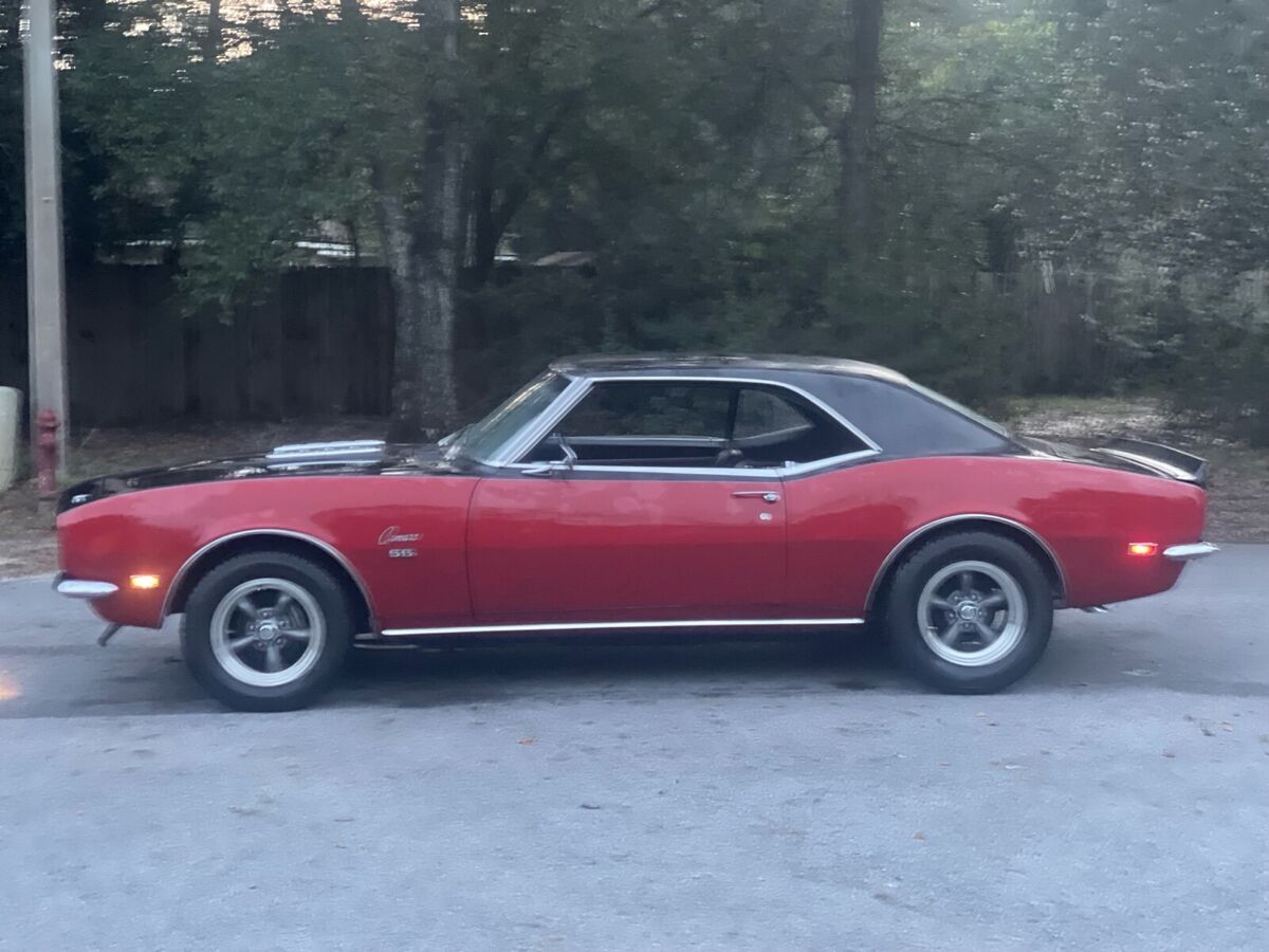 1968 Chevrolet Camaro Red RWD Automatic 1968 Chevrolet Camaro