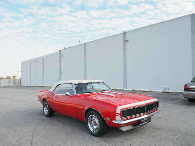 1968 Chevrolet Camaro RS 1807 Miles Red Convertable Automatic 1968 Chevrolet Camaro RS