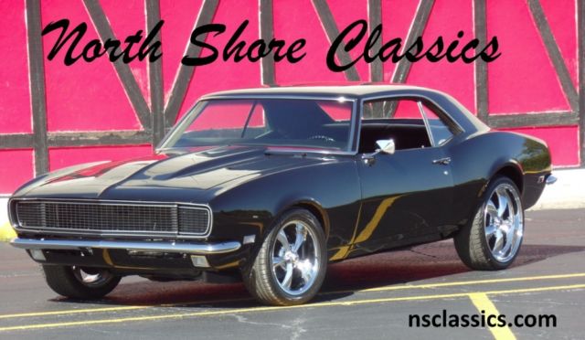 1968 Chevrolet Camaro -BLACK ON BLACK- RS Rally Sport 454-FRESH RESTO-SO - photo 2