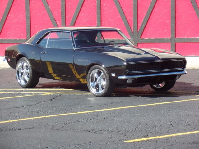 1968 Chevrolet Camaro -BLACK ON BLACK- RS Rally Sport 454-FRESH RESTO-SO - photo 3