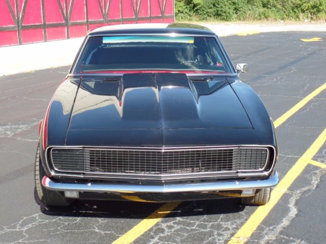 1968 Chevrolet Camaro -BLACK ON BLACK- RS Rally Sport 454-FRESH RESTO-SO - photo 9