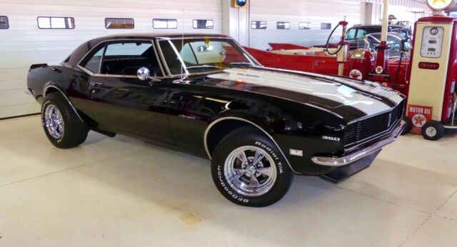 1968 Chevrolet Camaro RS 67312 Miles Black 2-Door Hard Top 350 Manual 4-Speed 1968 Chevrolet Camaro RS