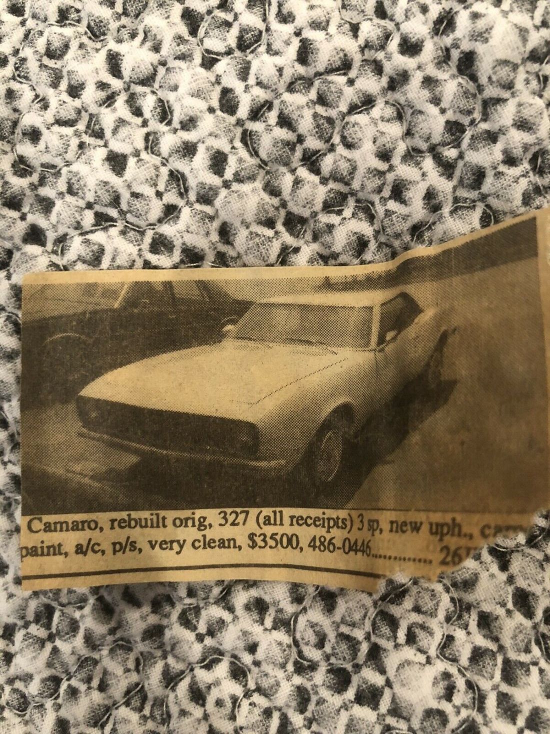 1968 Chevrolet Camaro standard - photo 2