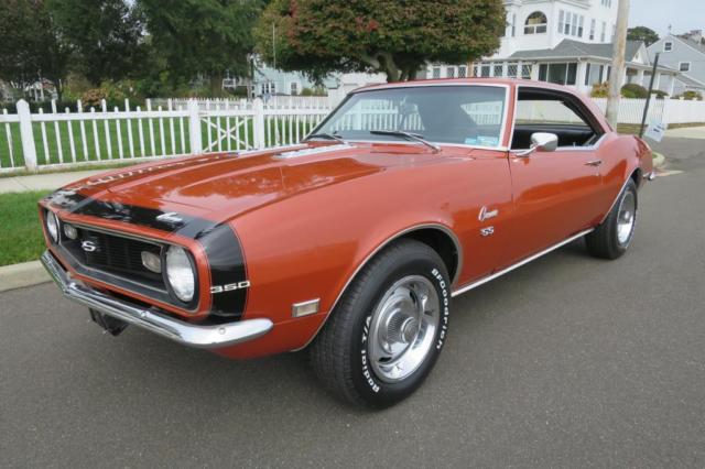 1968 CHEVROLET CAMARO SS 350CI 4/SPEED CORVETTE BRONZ #247 BUILT IN 1968 1968 Chevrolet Camaro SS
