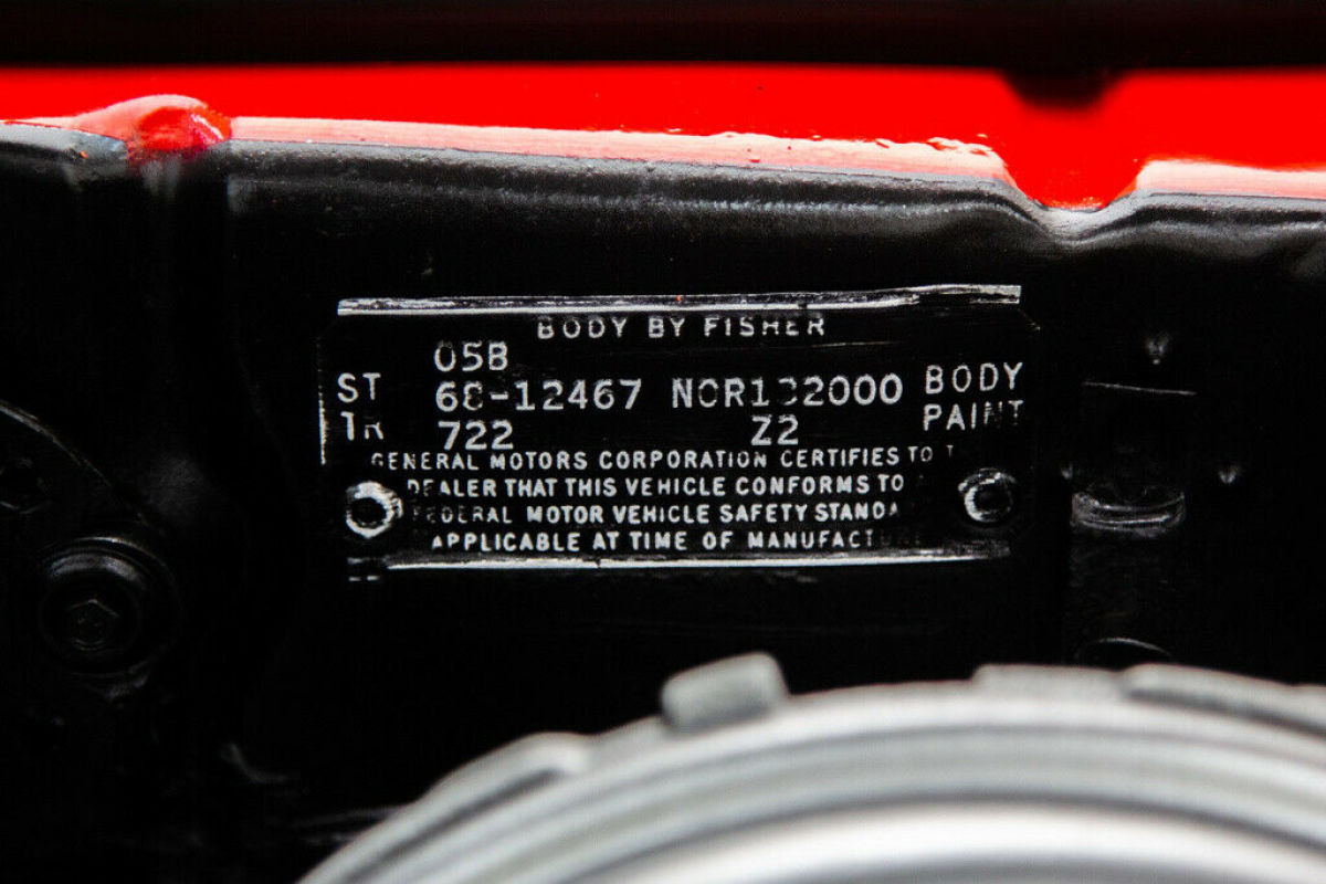 1968 Chevrolet Camaro SS 396, Turbo 400, 12 bolt - photo 11