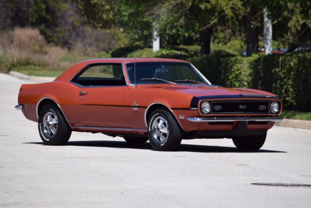 1968 Chevrolet Camaro SS - Matching # 396/375hp with Protect-O-Plate 1968 Chevrolet Camaro SS
