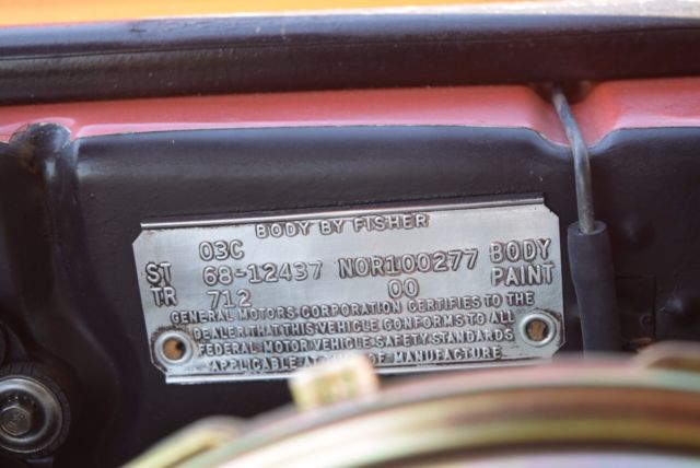 1968 Chevrolet Camaro SS - photo 10