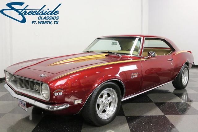 1968 Chevrolet Camaro SS Tribute 1017 Miles Garnet Red Metallic Coupe 350 V8 3 S 1968 Chevrolet Camaro SS Tribute