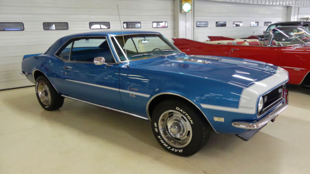 1968 Chevrolet Camaro SS Tribute 6873 Miles Blue 2 DR HT 350 Manual 4-Speed 1968 Chevrolet Camaro SS Tribute