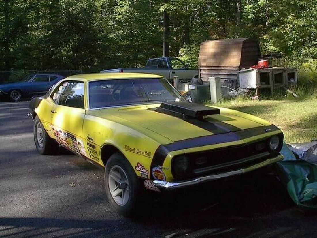 1968 Chevrolet Camaro - was factory 327. Winter project. Was drag race w/ title 1968 Chevrolet Camaro