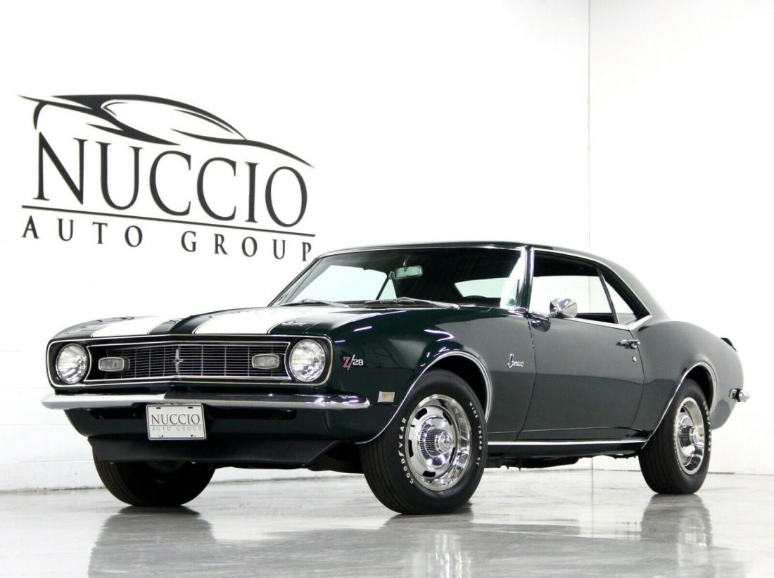 1968 CHEVROLET CAMARO Z28!! NUMBERS MATCHING!! 4-SPEED MUNCIE!! 4-SPEED MANUAL 1968 Chevrolet Camaro Z28
