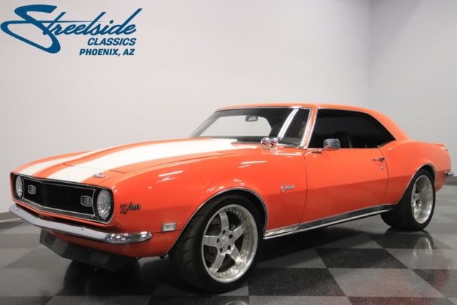 1968 Chevrolet Camaro Z/28 Restomod 3400 Miles Hugger Orange Hardtop 496 V8 5 Sp 1968 Chevrolet Camaro Z/28 Restomod