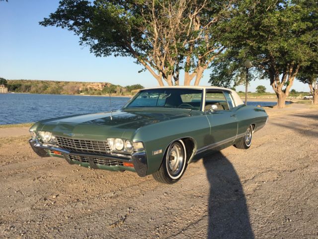 1968 Chevrolet Caprice Coupe 327 Auto Turbo 3 Speed Clean All Power Chevy Impala 1968 Chevrolet Caprice