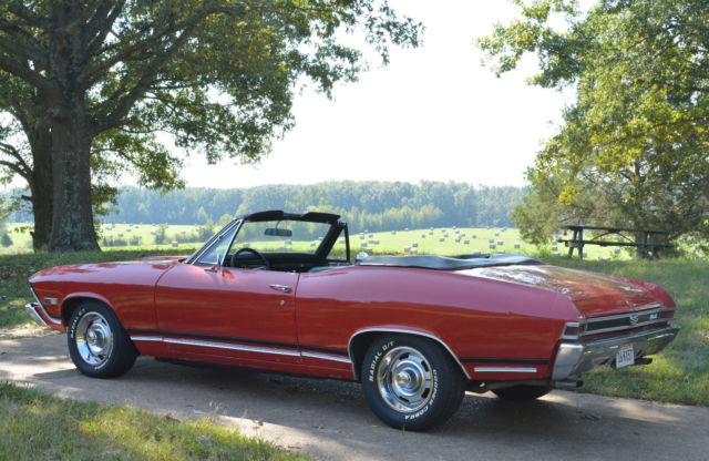 1968 Chevrolet Chevelle BIGBLOCK SS396 CONVERTIBLE - photo 5