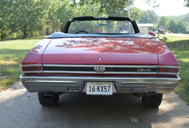 1968 Chevrolet Chevelle BIGBLOCK SS396 CONVERTIBLE - photo 8