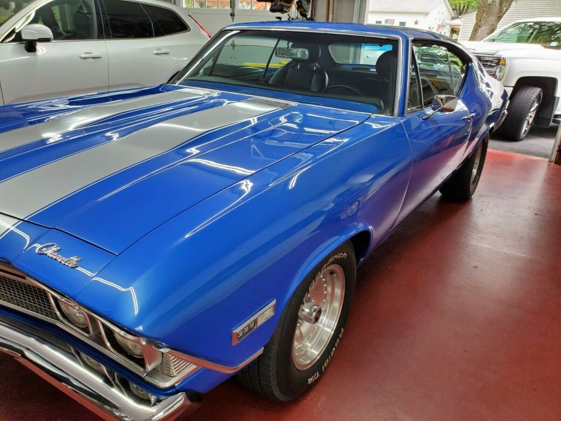 1968 Chevrolet Chevelle Malibu RestoMod SS Hood Sport Coupe 454 1968 Chevrolet Chevelle Malibu RestoMod SS Hood Sport Coupe