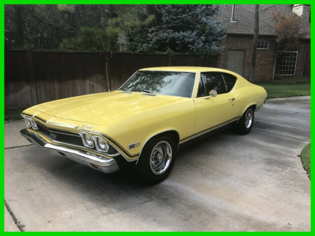 1968 Chevrolet Chevelle SS 396 New Crate 502 V8 Factory 400 Automatic 58,535 Mi 1968 Chevrolet Chevelle SS 396 Frame Off Restoration Steel Body