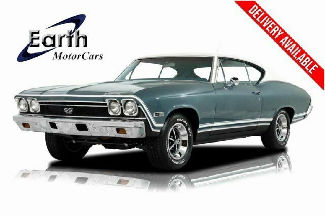 1968 Chevrolet Chevelle SS - 396 - Restored 1111 Miles Grotto Blue 2D Coupe M2 1968 Chevrolet Chevelle SS - 396 - Restored
