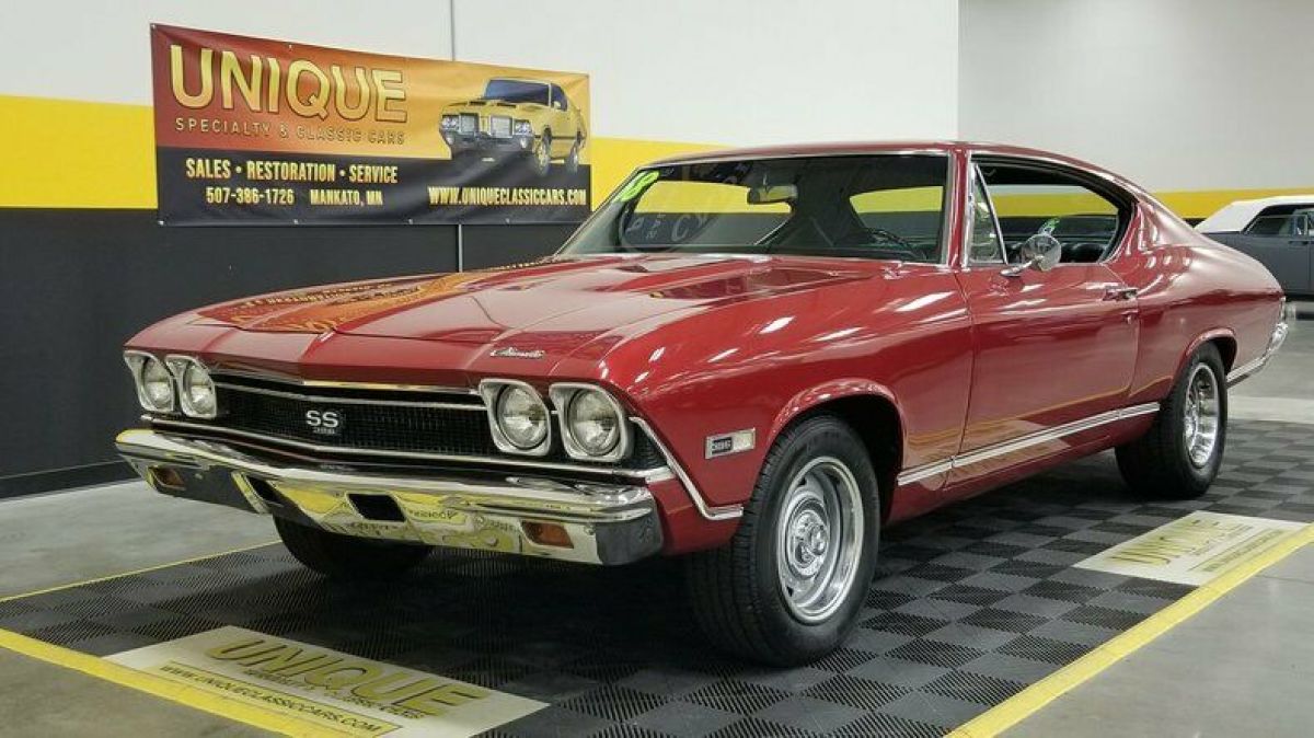 1968 Chevrolet Chevelle SS 496 Big Block Tremec 5-Speed 138 Vin! 1968 Chevrolet Chevelle SS Sport Coupe
