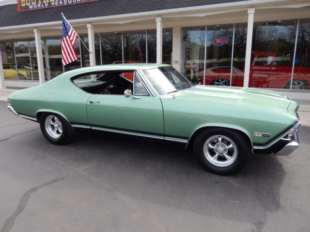 1968 Chevrolet Chevelle SS 496 ci/589 hp Richmond 5 spd Frame Off Restoration 1968 Chevrolet Chevelle SS